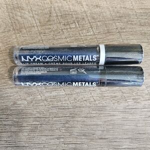 Lot of 2 NYX Cosmic Professional Makeup Lip Cream CMLC04 Dark Nebula NEW SEALED